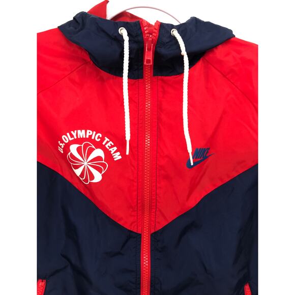Nike Vintage U.S. Olympic Team Full Zip Windbreaker Jacket Size S - Picture 5 of 10